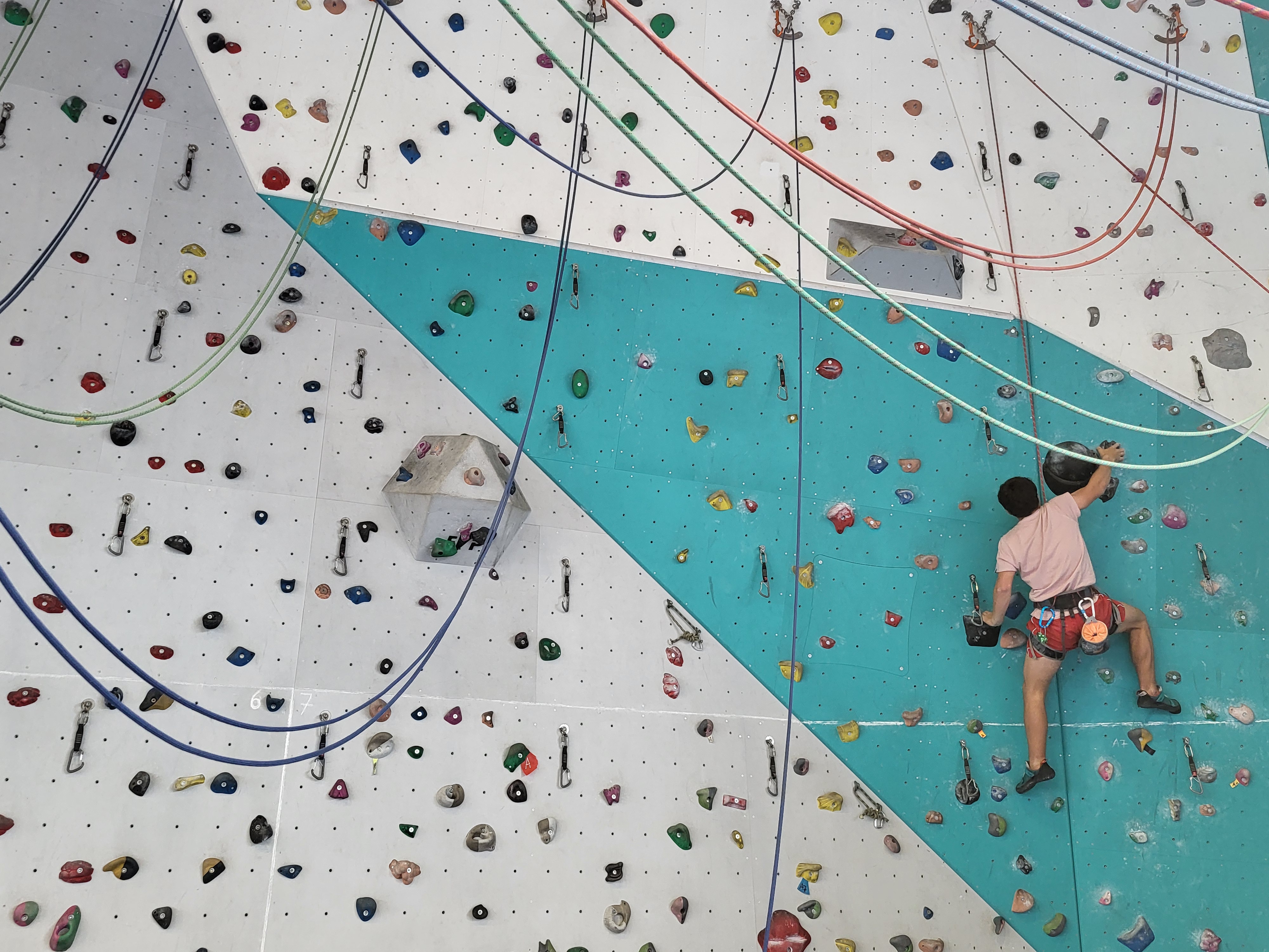 Entraînement d'escalade